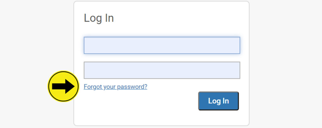 A standard login box users may see on a website